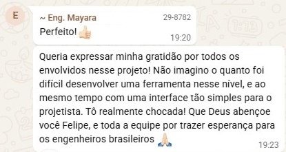 Depoimento de cliente Forecast